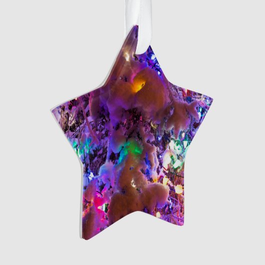 Juneau Alaska kerstboom Ornament (voorkant)