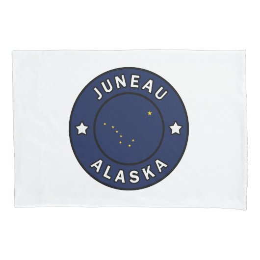 Juneau Alaska Kussensloop (Voorkant)