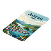 Juneau Alaska Magneet (Linkerzijde)