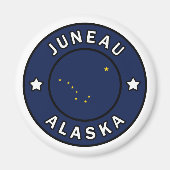 Juneau Alaska Magneet (Voorkant)