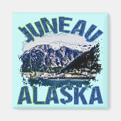 Juneau, Alaska Magneet (Voorkant)