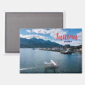 Juneau Alaska Magneet Souvenir Cadeau (Voorkant / Achterkant)