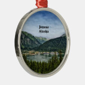 Juneau, Alaska Metalen Ornament (Rechts)