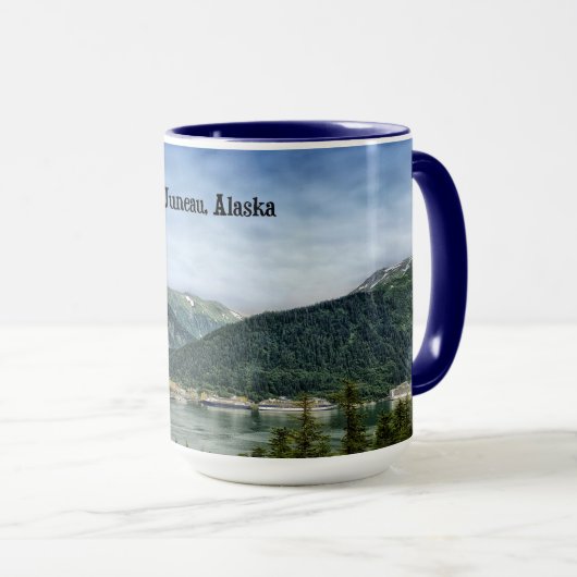 Juneau, Alaska Mok (Voorkant rechts)