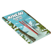 Juneau Alaska naar Ski Magneet (Rechterzijde)
