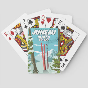 Juneau Alaska naar Ski Pokerkaarten