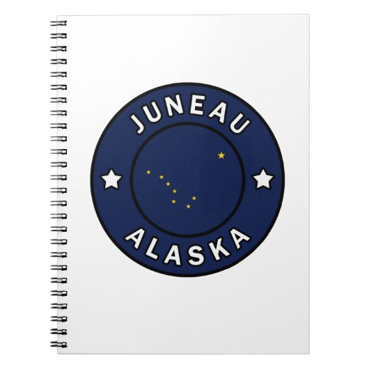 Juneau Alaska Notitieboek (Voorkant)