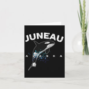 Juneau Alaska Orka Killer Whale Lover Vakantie Tri Kaart