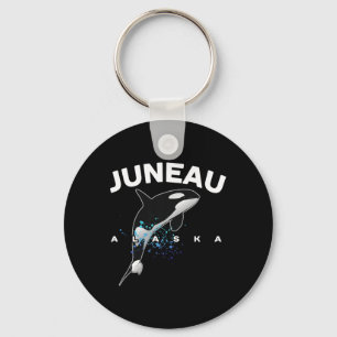 Juneau Alaska Orka Observatie Camping V Sleutelhanger