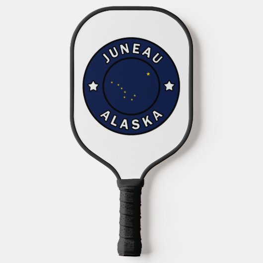Juneau Alaska Pickleball Paddle (Achterkant)