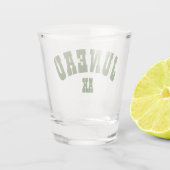 Juneau, Alaska Shot Glas (Achterkant)