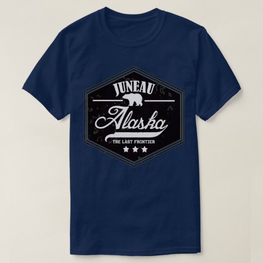 Juneau Alaska T-shirt (Design voorkant)