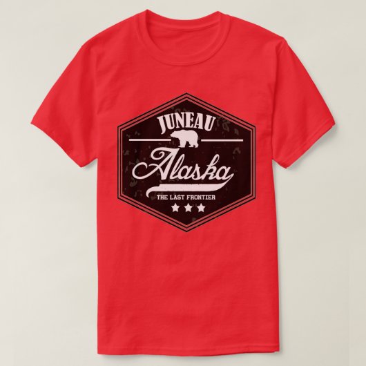 Juneau Alaska T-shirt (Design voorkant)