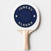 Juneau Alaska Tafeltennisbatje (Voorkant)
