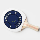 Juneau Alaska Tafeltennisbatje (Zijkant)