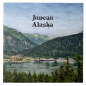 Juneau, Alaska Tegeltje (Voorkant)
