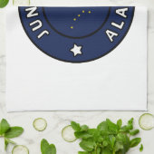 Juneau Alaska Theedoek (Gevouwen)