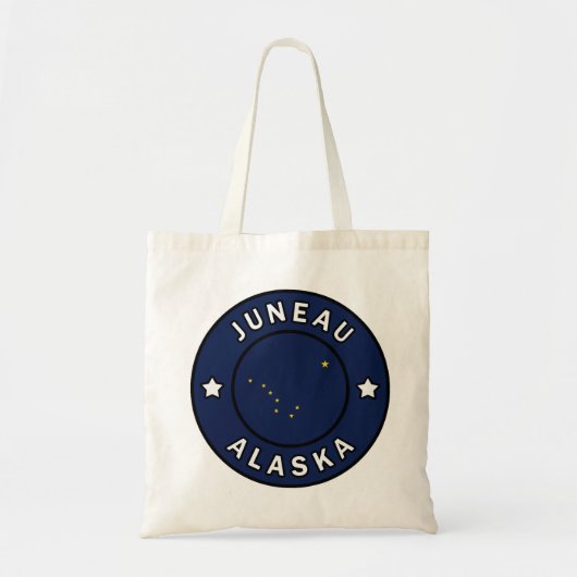 Juneau Alaska Tote Bag (Voorkant)