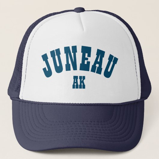 Juneau, Alaska Trucker Pet (Voorkant)