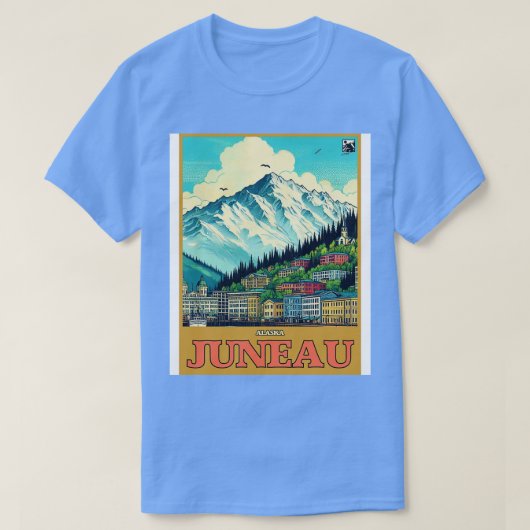 Juneau Alaska TShirt (Design voorkant)