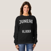 Juneau Alaska USA Trui (Voorkant volledig)