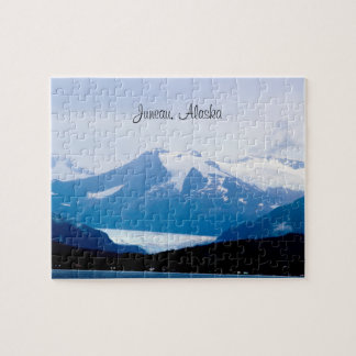 Juneau, Alaska Wood Wall Art Legpuzzel