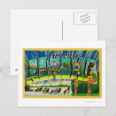 Juneau, AlaskaLarge Letter ScenesJuneau, AK Briefkaart (Voorkant / Achterkant)