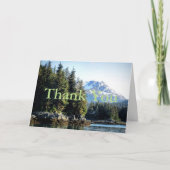 Juneau dankt u kaardt bedankkaart (Voorkant)