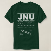 Juneau International Airport JNU T-Shirt