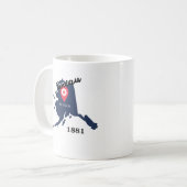 Juneau koffiemok (Voorkant links)
