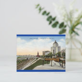 Juneau Park Milwaukee Wisconsin Vintage Briefkaart (Staand voorkant)