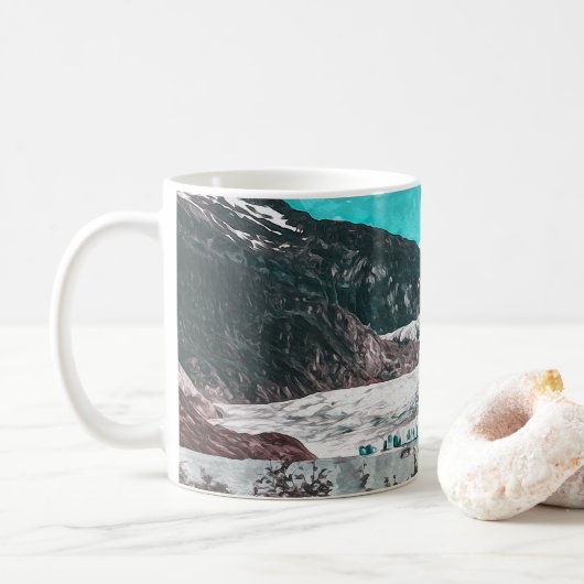 JUNEAU - TONGASS - MENDENHALL GLACIER - ALASKA US KOFFIEMOK (Met donut)