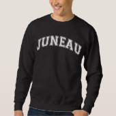 JUNEAU Universiteit-Style Sweater Amerika College (Voorkant)