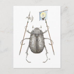 Junebug Knight Post Card Briefkaart