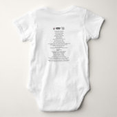 JuneBug Sound Design Baby Merch Romper (Achterkant)