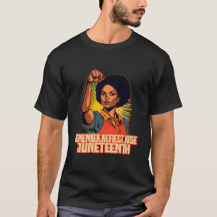 Junenth 1865 Herdenken Reflecteren Opstaan Vieren  T-shirt