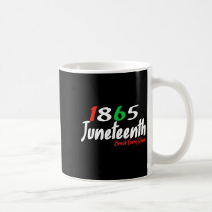 Junenth 1865 verbreek elke keten melanine zwart vr koffiemok