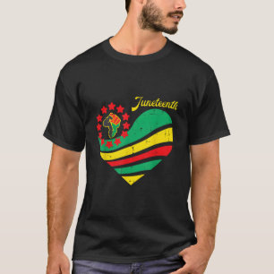 Junenth He Africa Vuist 19 Juni 1865 T-shirt