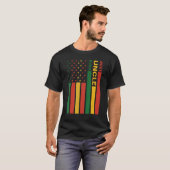 Junenth Is The Real Independence Day 1865 Freedom  T-shirt (Voorkant volledig)