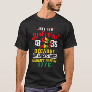 Junenth Junenth Afro-Amerikaans T-shirt