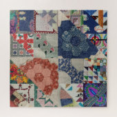 June's "Old Maid" Quilt Puzzle Legpuzzel (Horizontaal)