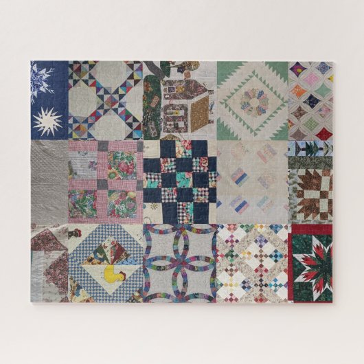 June's Quilt Squares Legpuzzel (Horizontaal)