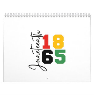 Juneteenth 1865 De echte Onafhankelijkheidsdag Kalender