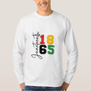 Juneteenth 1865 De echte Onafhankelijkheidsdag T-shirt