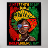 Juneteenth 1865 is mijn Amerikaanse Onafhankelijkh Poster (Voorkant)