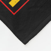 Juneteenth 1865 -ish Onafhhankelijkheidsdag Zwarte Fleece Deken (Hoek)