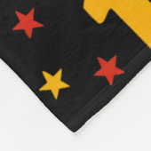 Juneteenth 1865 Peuters Jongen Dabbing Prins Afro  Fleece Deken (Hoek)