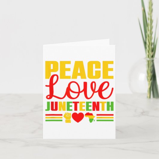 Juneteenth 1865 Shirt Vrouwen Vrijheid Zwart Gesch Kaart (Voorkant)