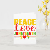 Juneteenth 1865 Shirt Vrouwen Vrijheid Zwart Gesch Kaart (Gele Bloem)