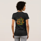 Juneteenth 1865 T-shirt ontwerp Afrikaans erfgoed (Achterkant volledig)
